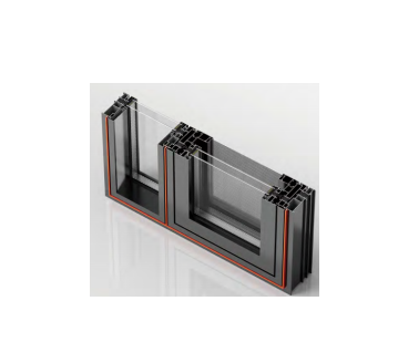 MC017窗纱一体内开系统窗