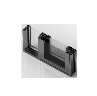 MC011窗纱一体外开系统窗